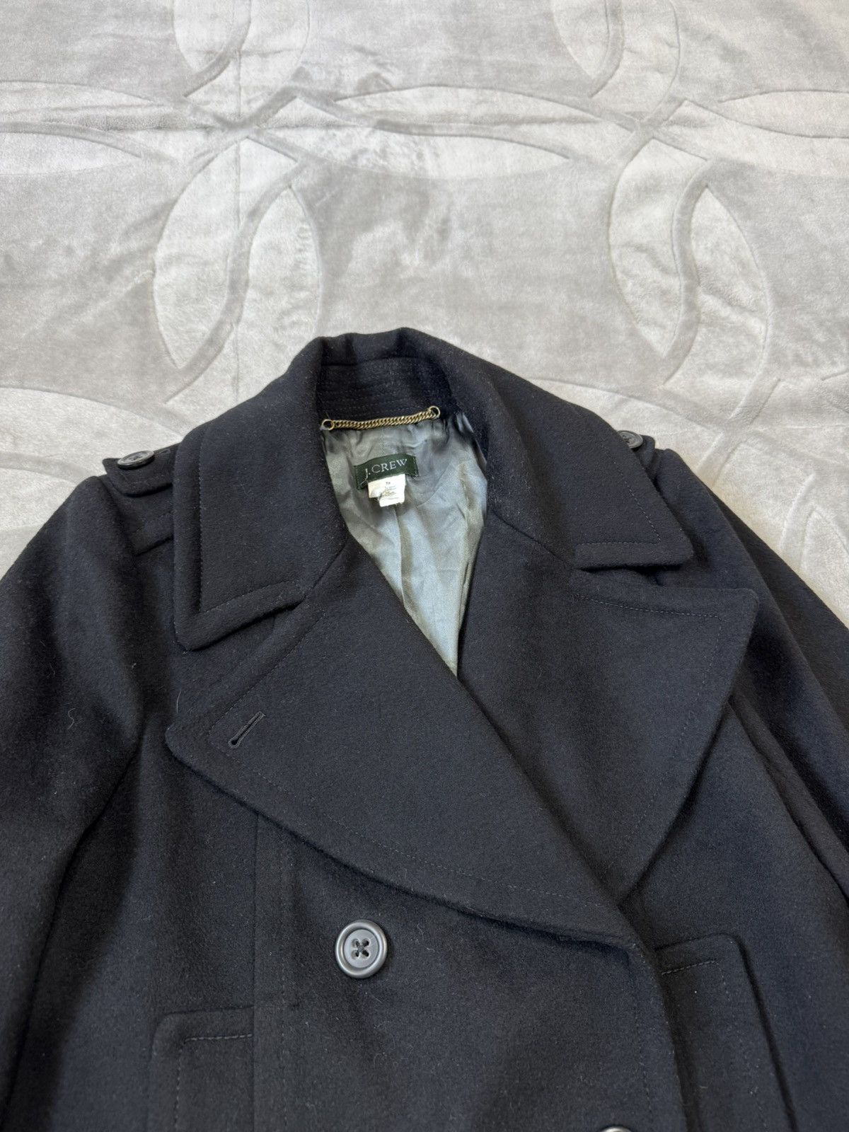 J.Crew J.Crew Thinsulate Inaulation Wool Pea Coat double breasted M Size M / US 6-8 / IT 42-44 - 6 Thumbnail
