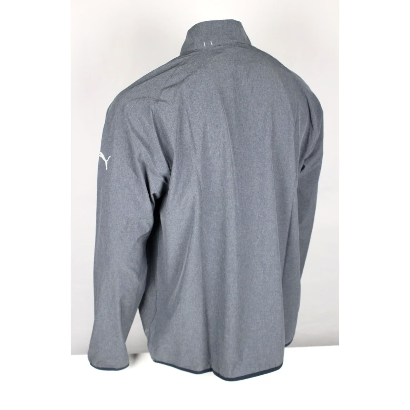 Puma Puma Golf Men s Coastal Woven 1/4 Zip Pullover XL Navy Blazer Heather Shirt Size US XL / EU 56 / 4 - 2 Thumbnail