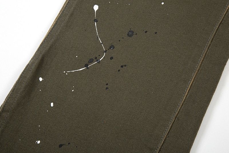 Jean × Vintage Y2K Painted Splash Ink Grunge Cargo Jeans Size US 36 / EU 52 - 8 Thumbnail