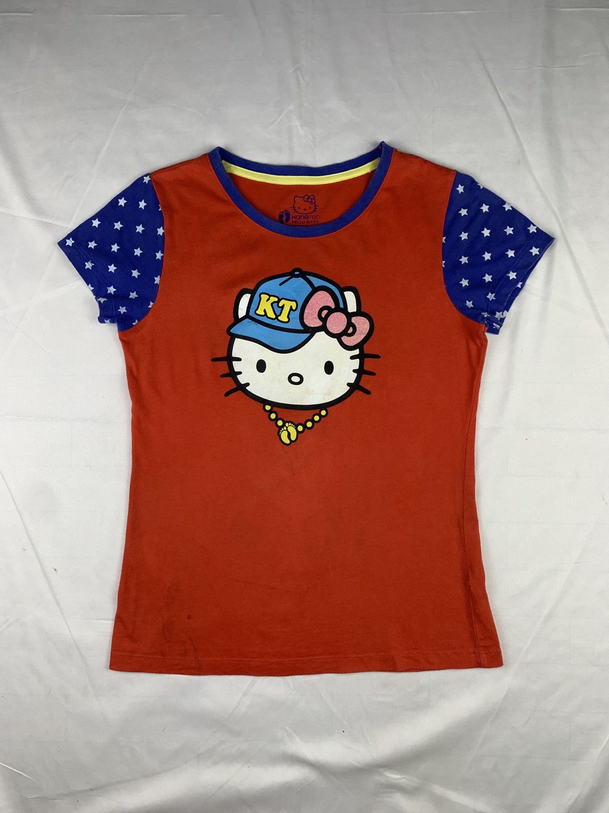 Anime Hello Kitty x Hang Ten Japan Multicolor Cute Icon Pic Top Size M / US 6-8 / IT 42-44 - 1 Thumbnail