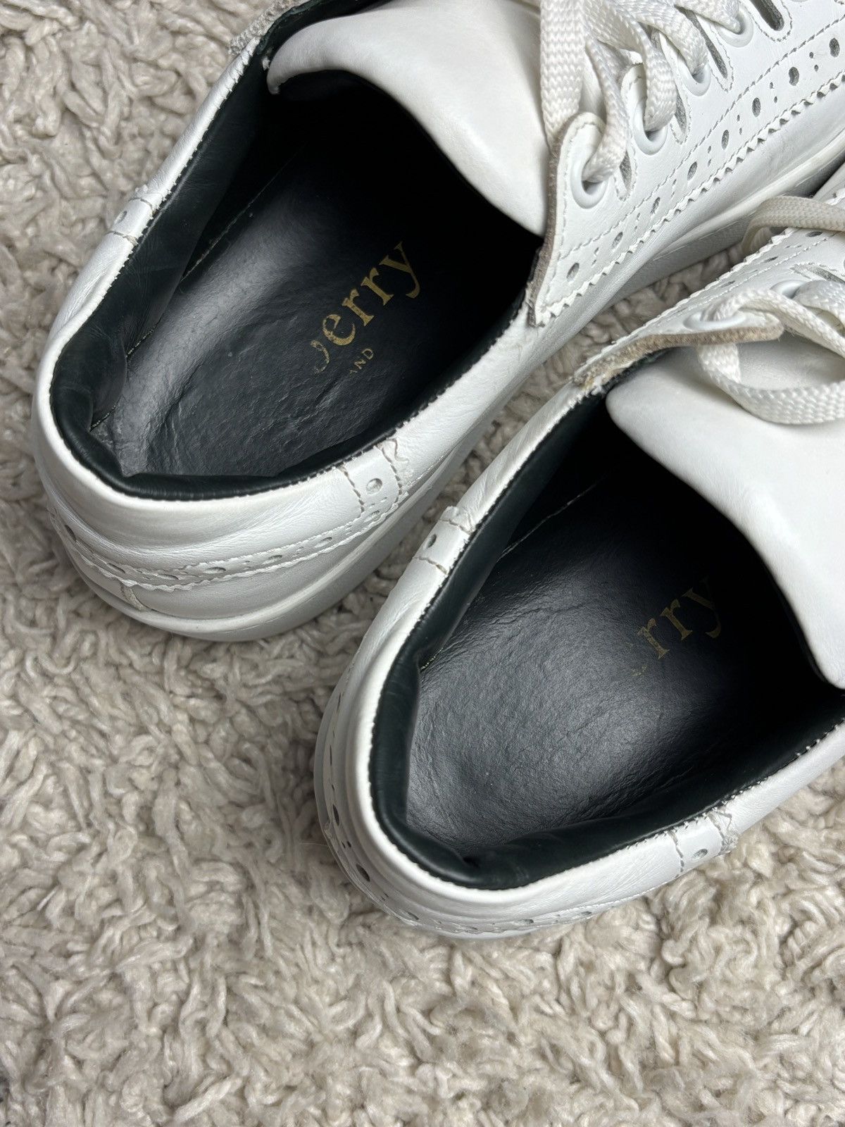 Mulberry Mulberry White Leather Low Top Sneakers Trainers Size US 6 / IT 36 - 12 Thumbnail
