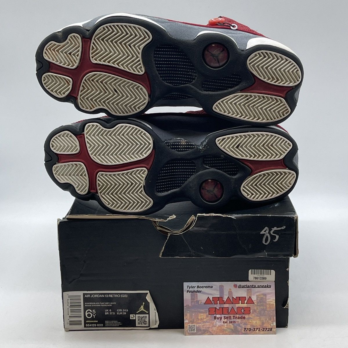 Jordan Brand Air Jordan 13 red flint Size US 6.5 / EU 39-40 - 7 Thumbnail