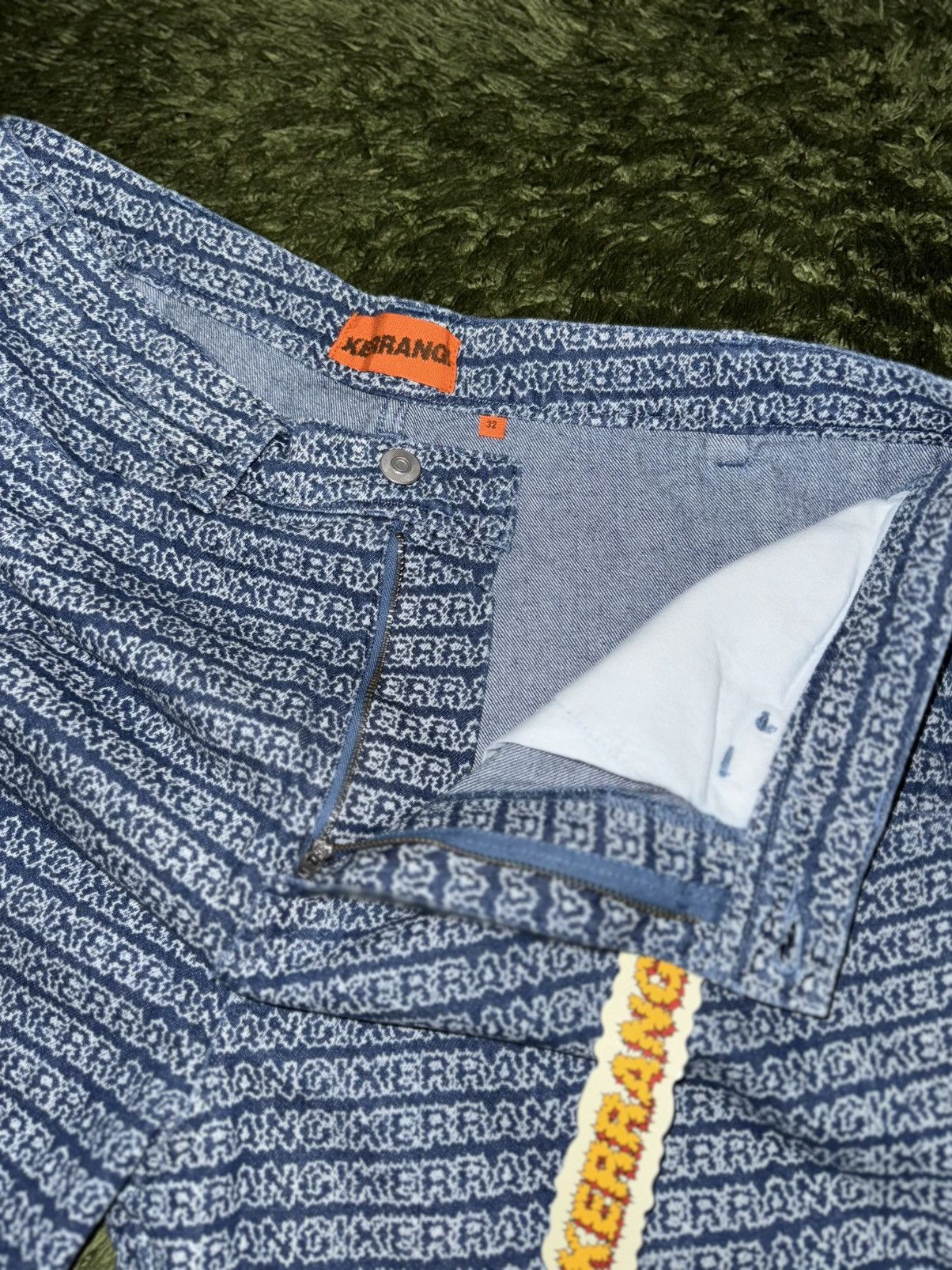 Designer [32] KERRANG! Magazine Logo Print Relaxed Fit Painter Pants Size US 32 / EU 48 - 3 Thumbnail