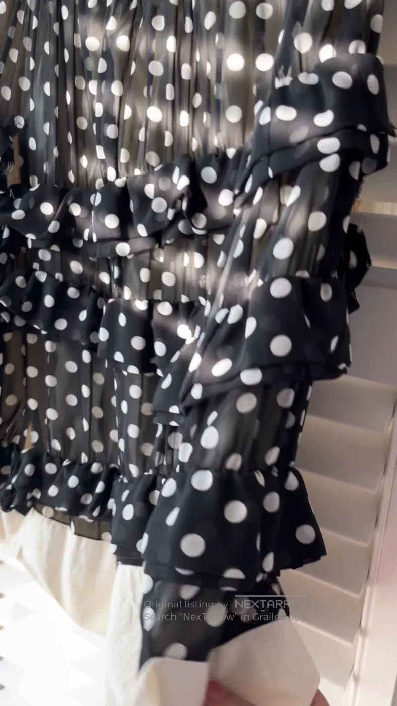 Comme des Garcons Comme Des Garcons size XS Polka Dot Gingham Skirt Size 22" - 1 Thumbnail