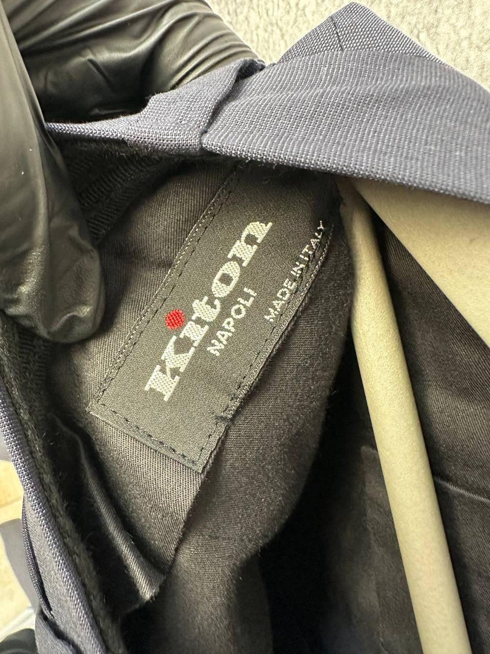 Kiton Kiton Napoli Dress Pants Formal Trousers Classic Blue Size 50R - 12 Thumbnail