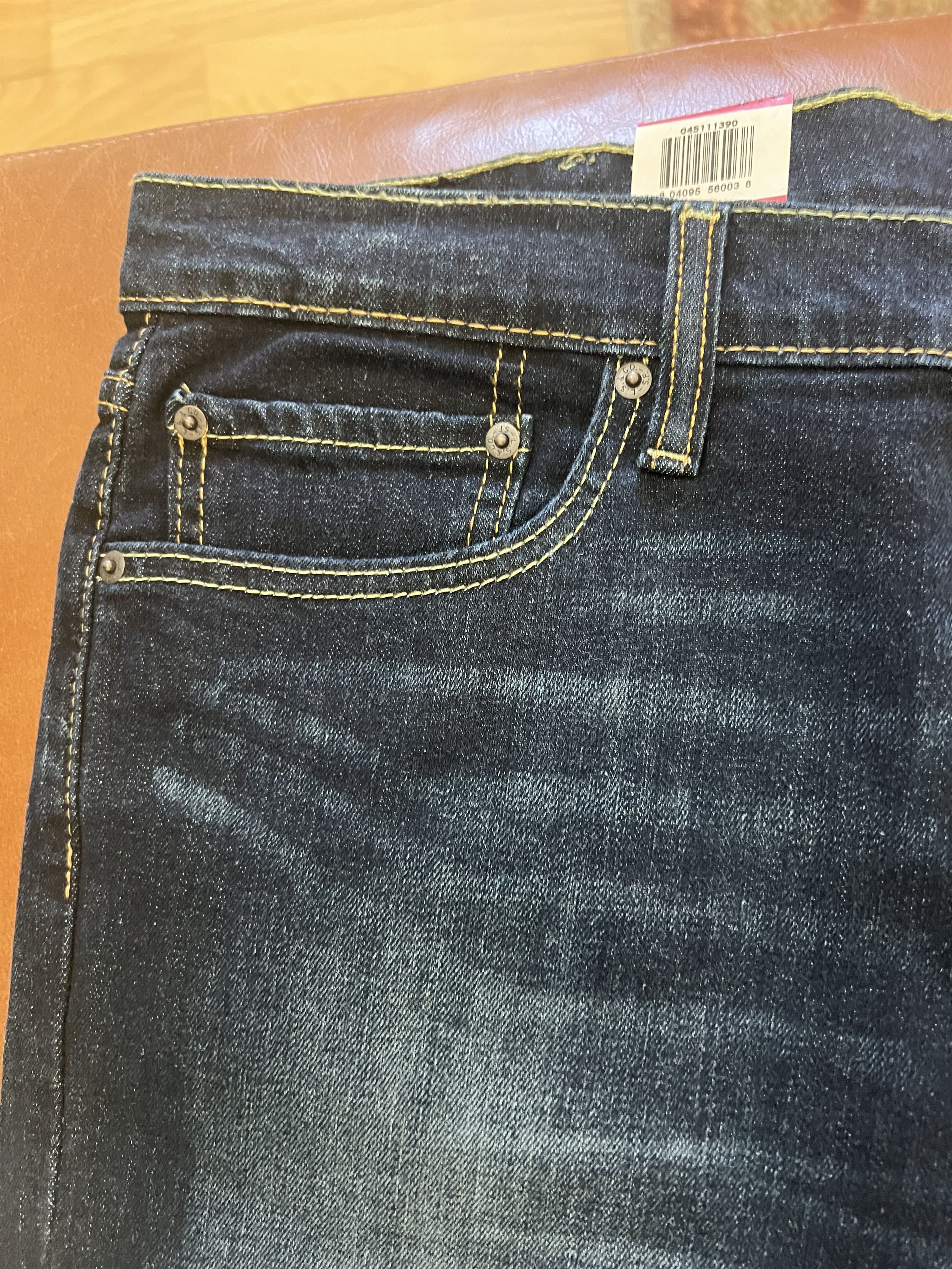 Levi's Levi's 511 Slim Dark Wash Jeans NWT 38x32 Size US 38 / EU 54 - 5 Thumbnail