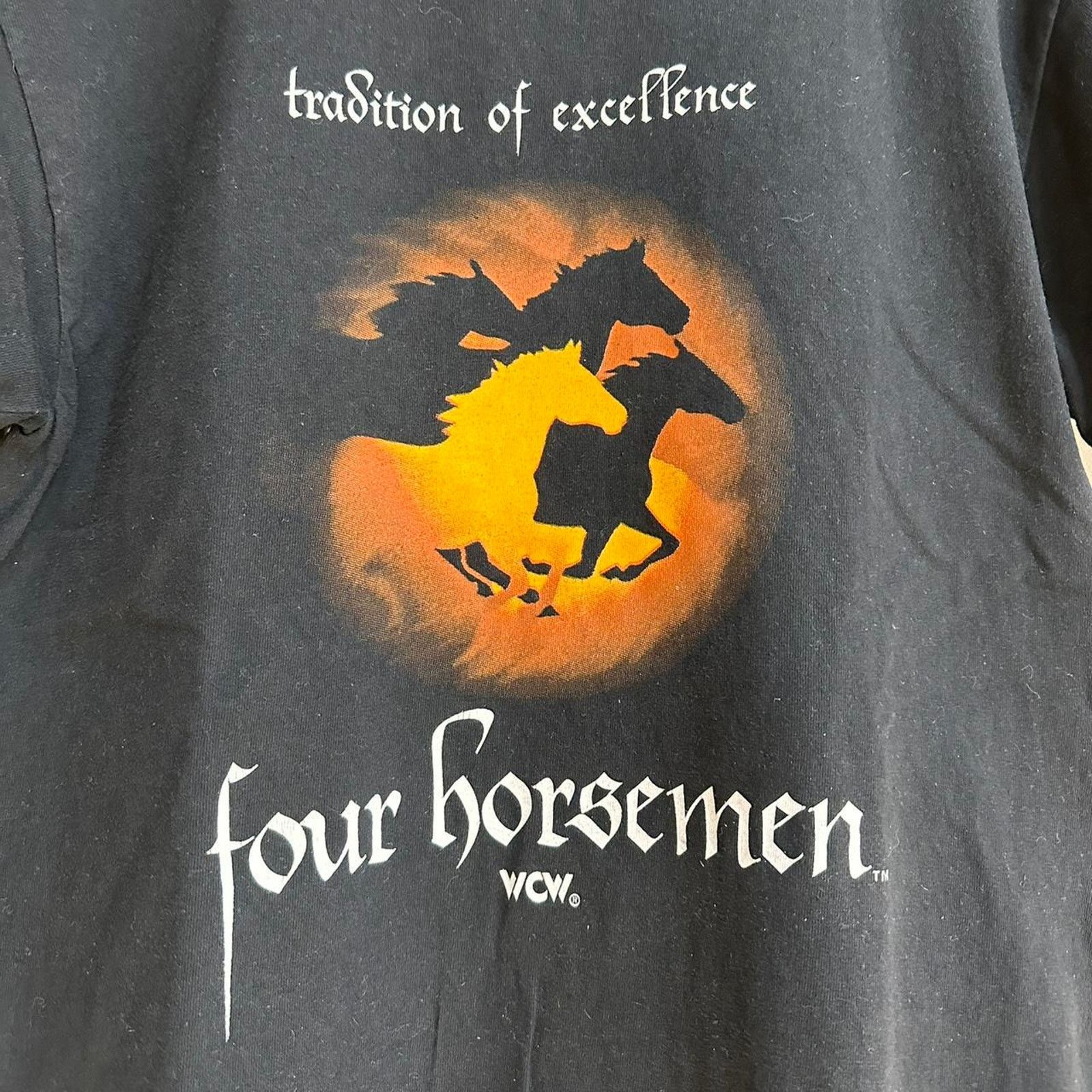 Vintage × WCW/nWo Vintage 90's WCW Four Horsemen Shirt Size US M / EU 48-50 / 2 - 3 Thumbnail