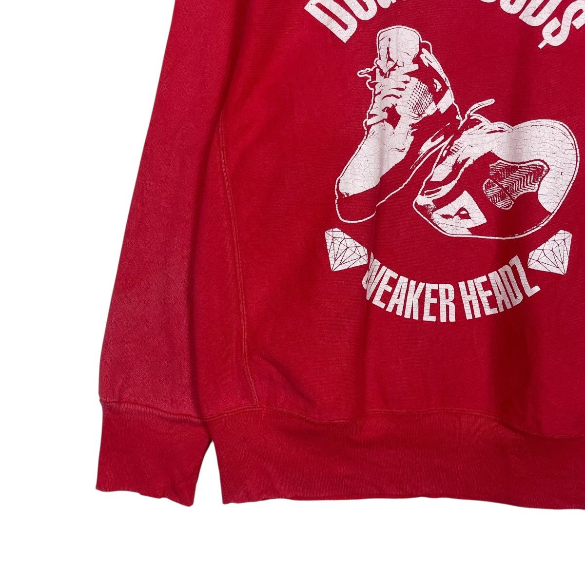 Vintage Vintage 90s Doggy Hoods Sneaker Headz Sweatshirt Size US M / EU 48-50 / 2 - 3 Thumbnail