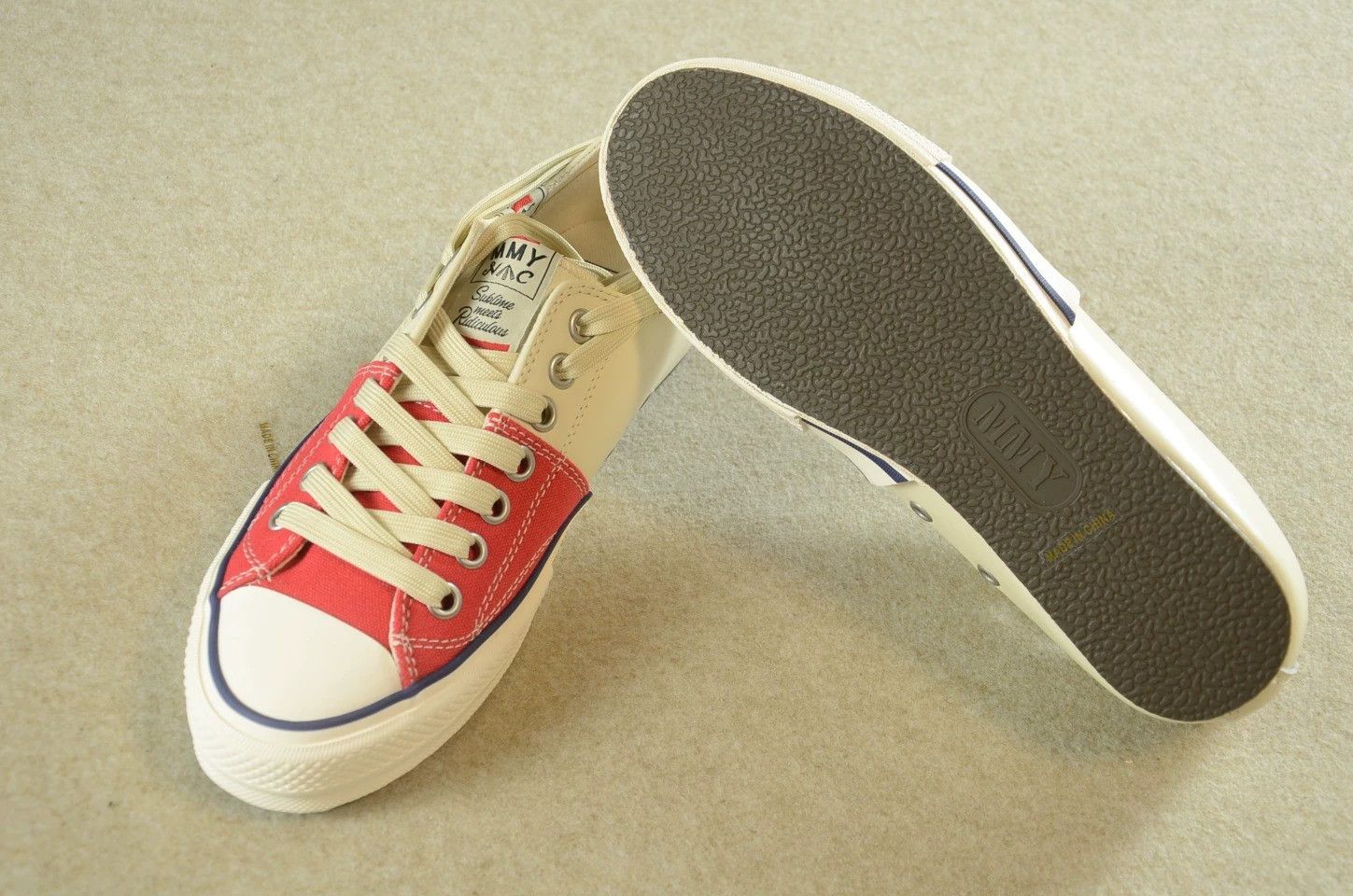 Maison MIHARA YASUHIRO Mihara Yasuhiro × Nigel Cabourn Colorblock Leather Sneakers Size US 8 / EU 41 - 6 Thumbnail