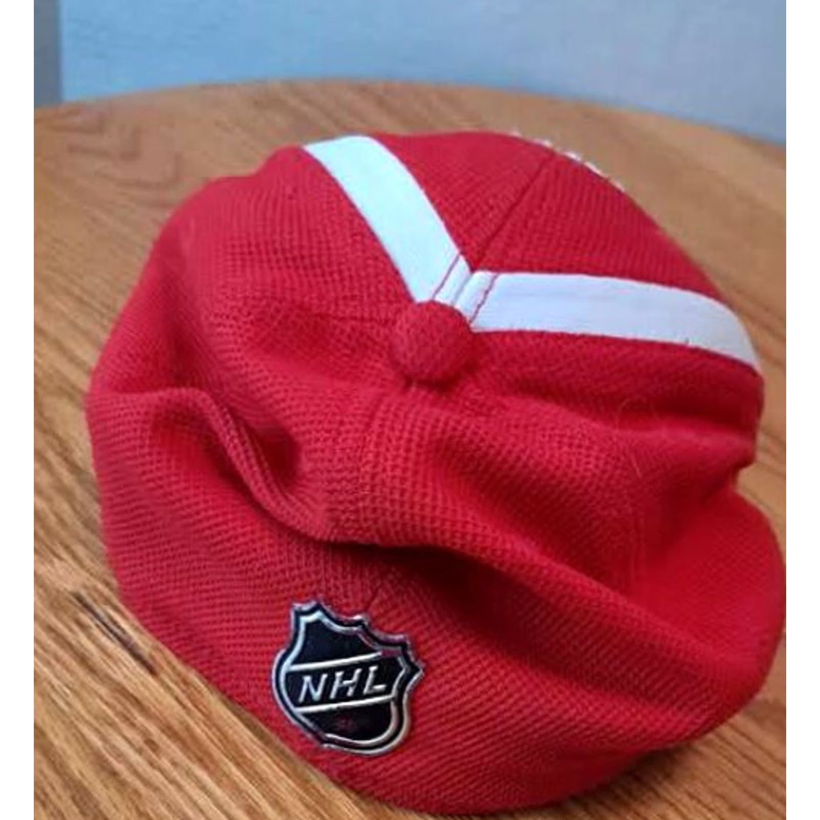 Adidas adidas Detroit Red Wings Hat Fitted XL Red Stretch Baseball Cap Men Sports Hat Size ONE SIZE - 3 Thumbnail