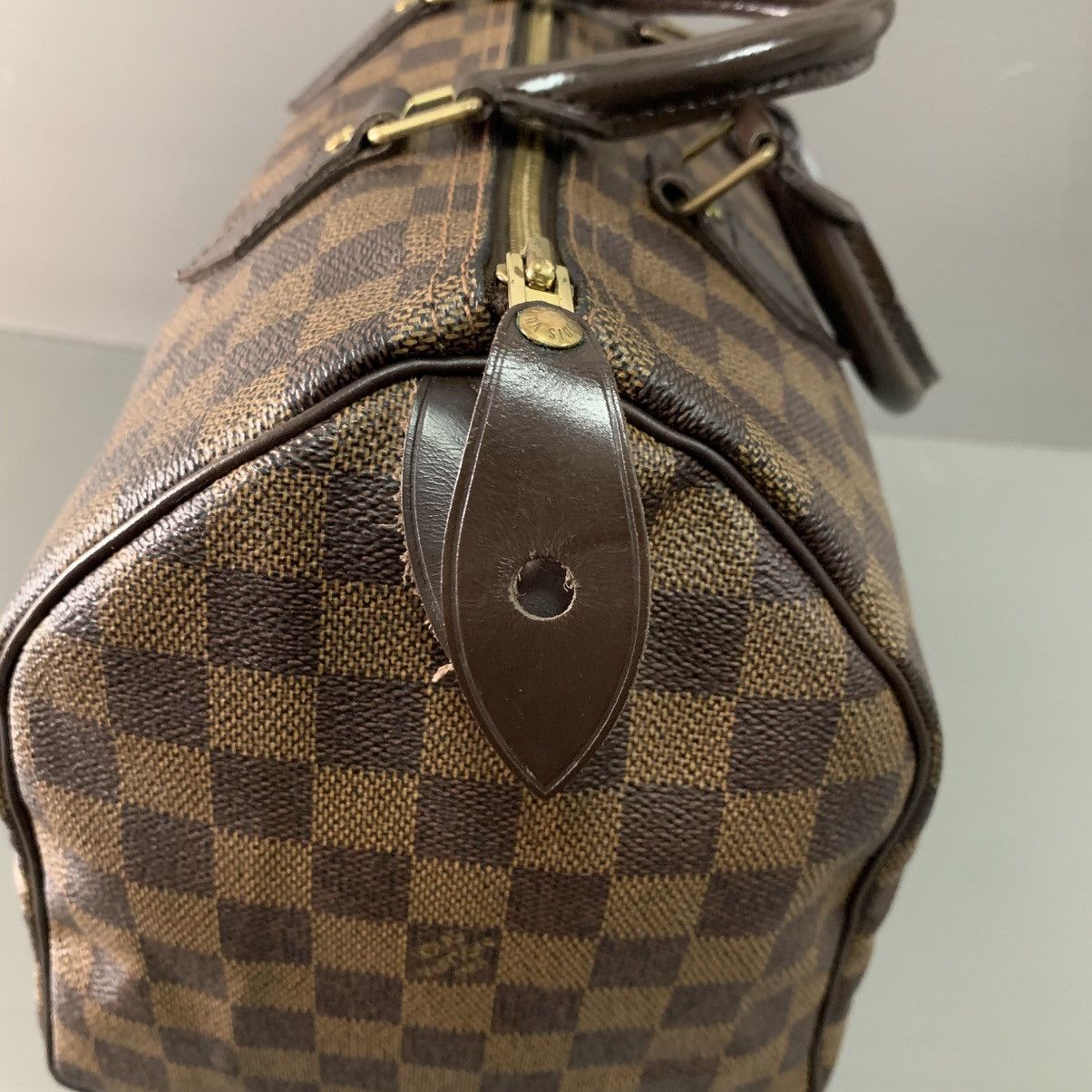 Louis Vuitton Louis Vuitton Speedy Damier Ebene 30 Size ONE SIZE - 9 Thumbnail
