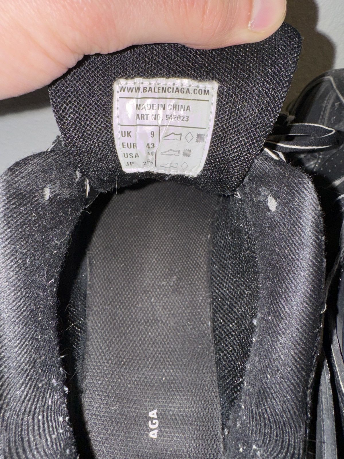 Balenciaga Balenciaga track faded! Rare Size US 10 / EU 43 - 6 Thumbnail