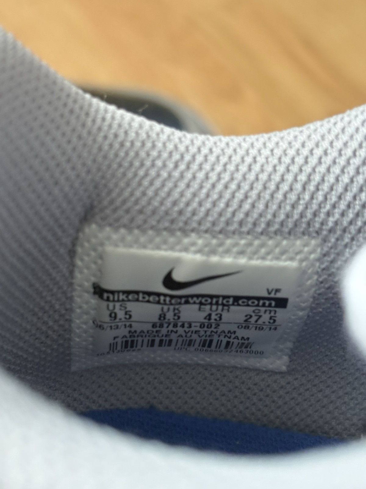 Nike Nike Kyrie Irving Air Force 1 Low Wolf Grey Size US 9.5 / EU 42-43 - 7 Thumbnail