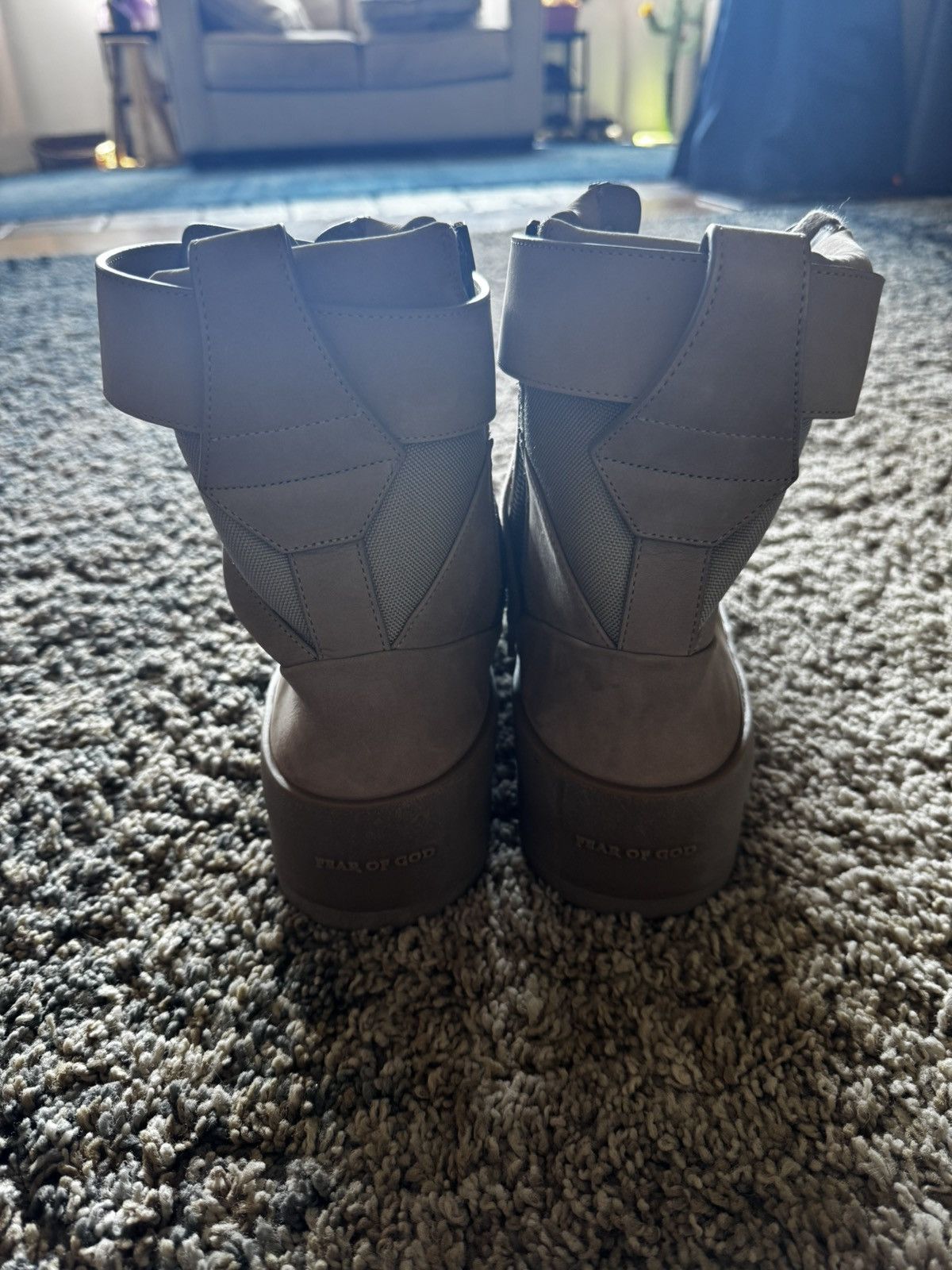 Fear of God Fear of God Suede Laced-Up Boots Size US 13 / EU 46 - 5 Thumbnail