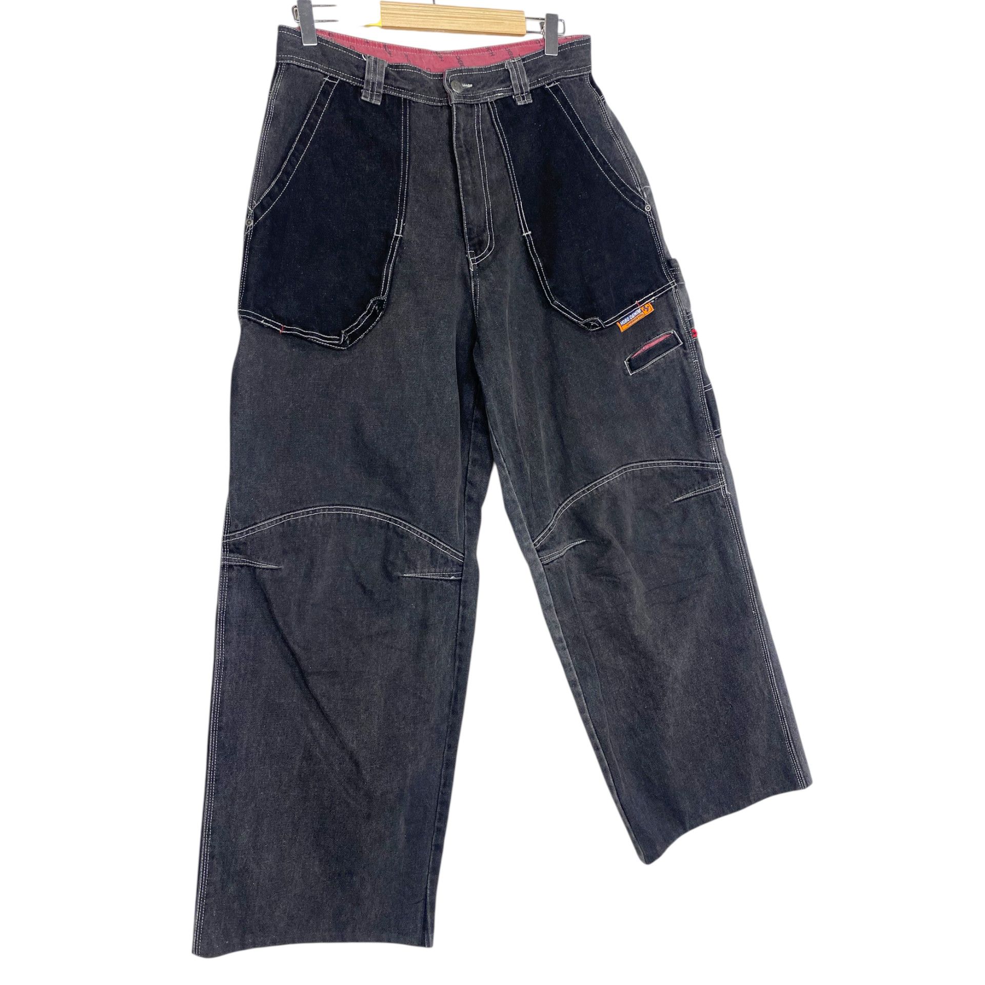 Hobo 💥HOBO JEANS BAGGY PANG Y2K NICE DESIGN Size US 32 / EU 48 - 3 Thumbnail