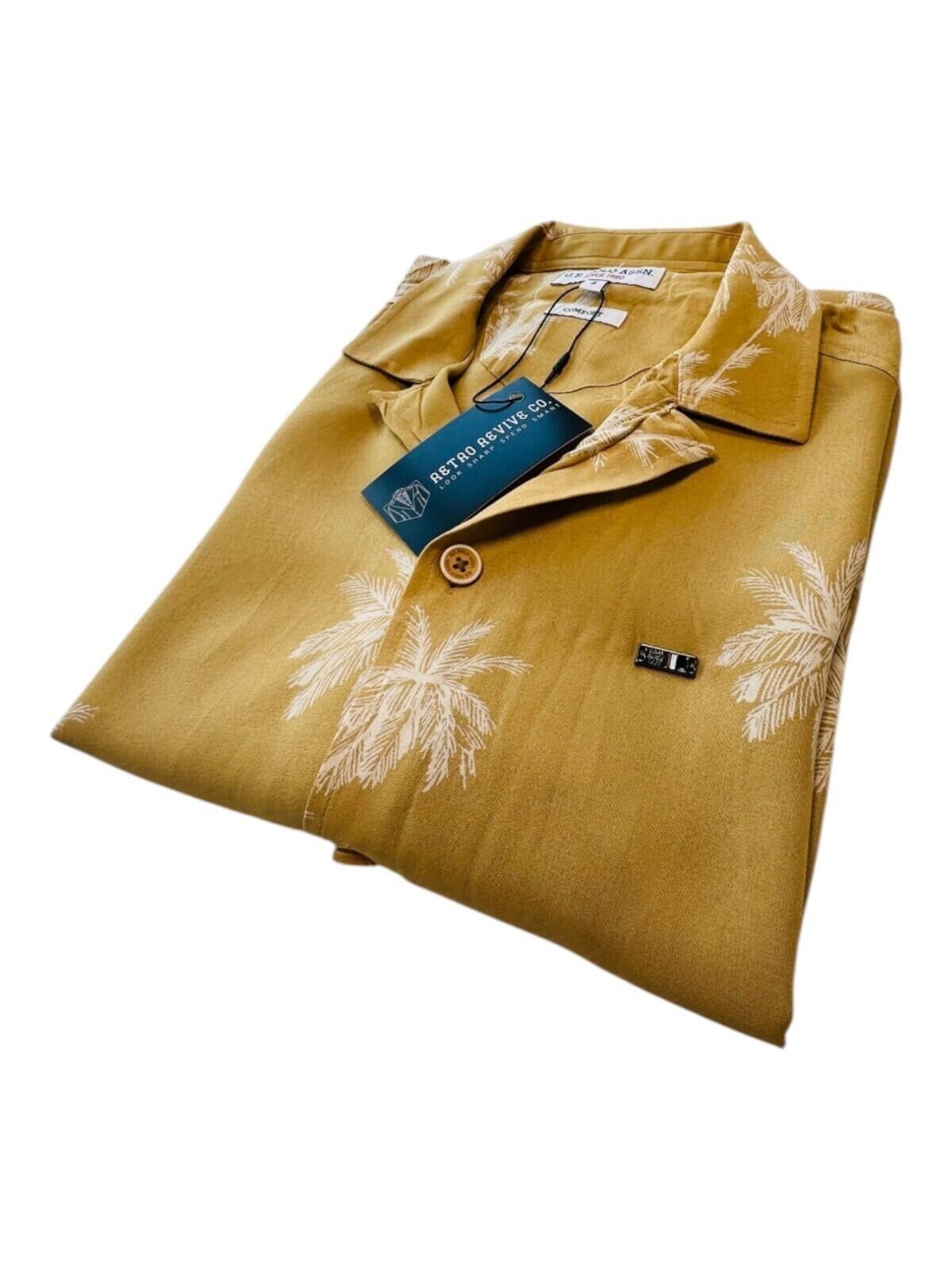 U.S. Polo Assn. U.S. Polo Assn. Shirt Men's UK Size S Yellow Palm Tree Size US S / EU 44-46 / 1 - 2 Thumbnail