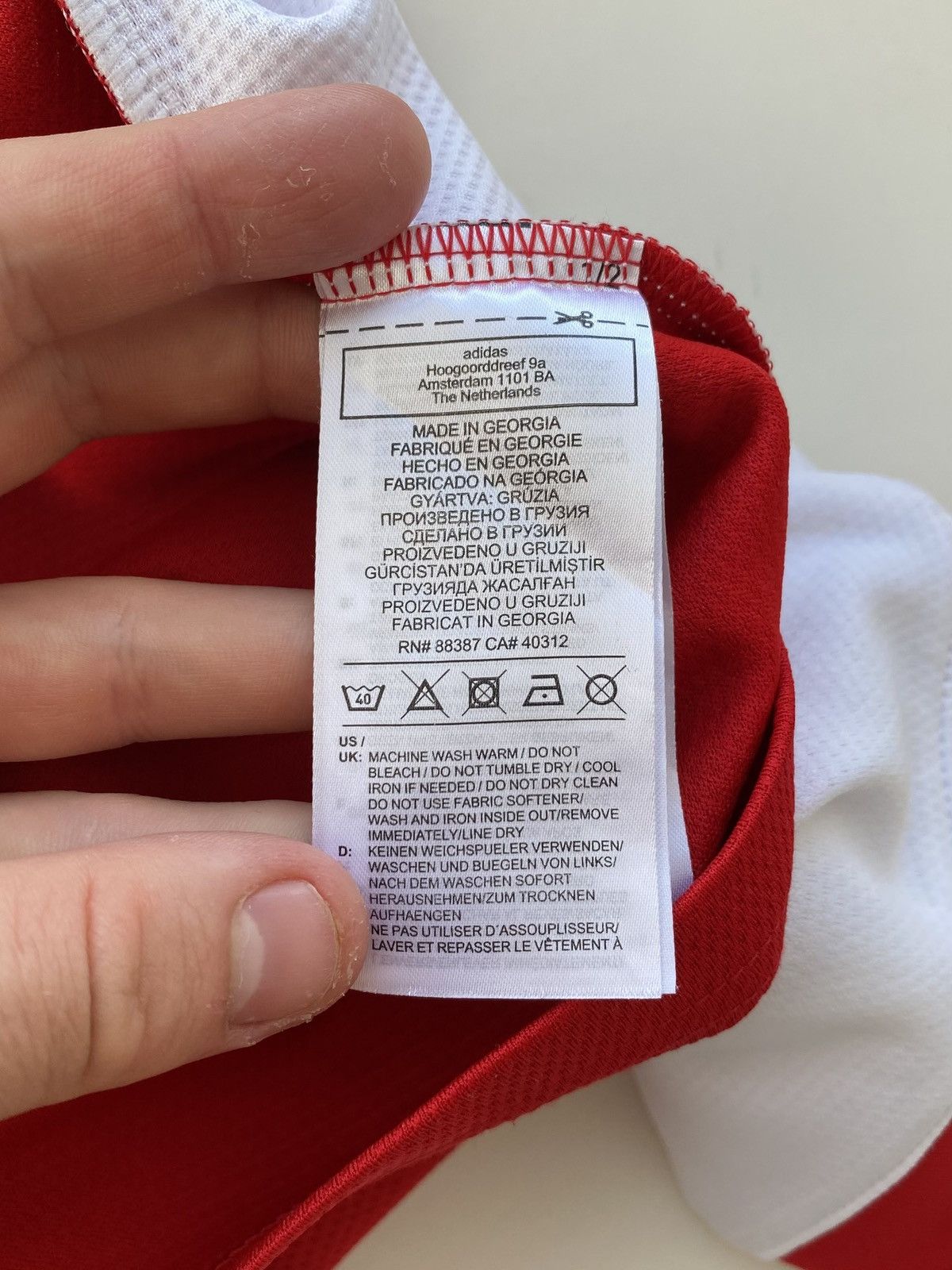 Adidas Arsenal FC Adidas Youth Soccer Jersey Emirates Fly Better Size US XS / EU 42 / 0 - 9 Thumbnail