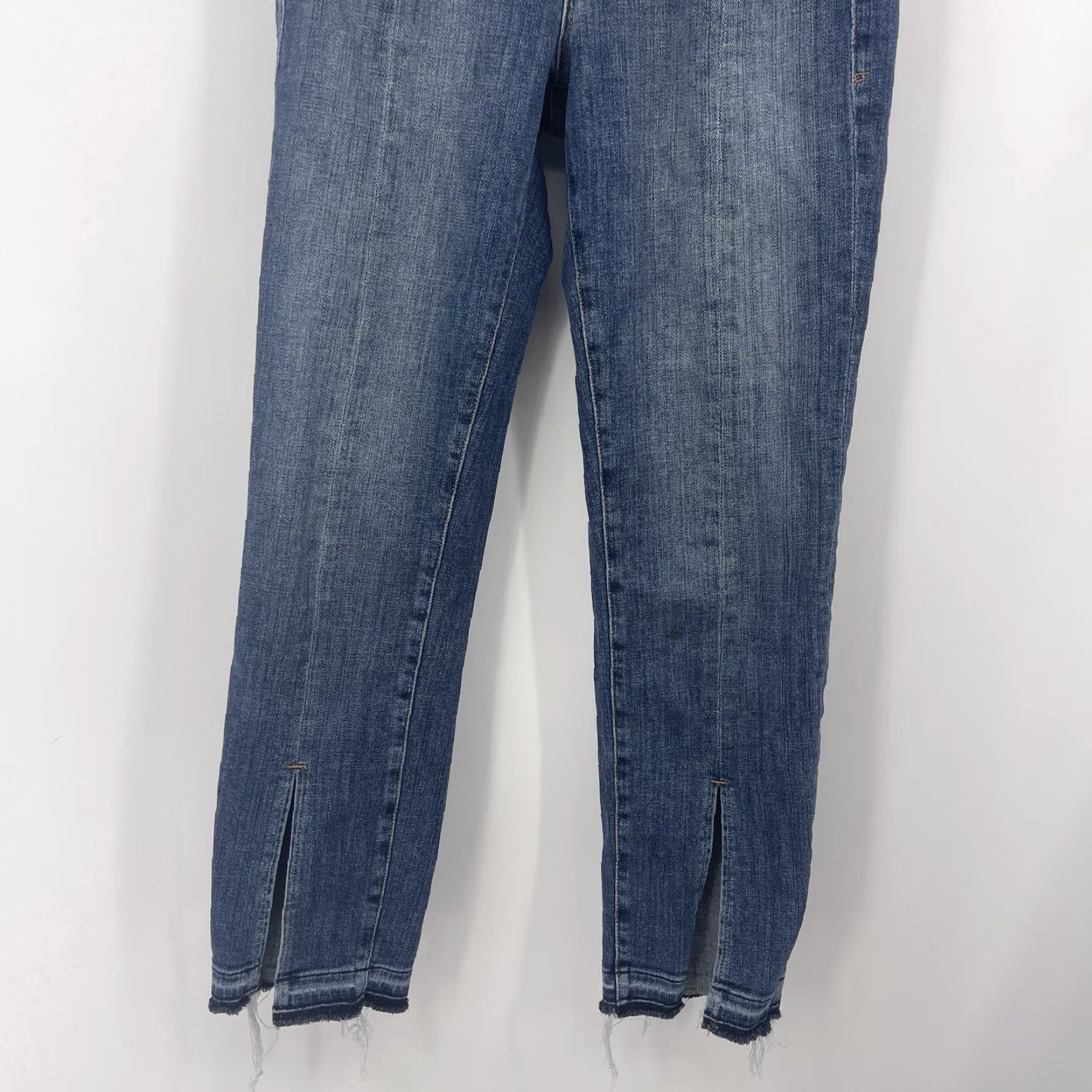 Frame Frame Denim Le Nouveau Jeans Womens 25 Straight Split Hem High y2k Boho READ Size 42" / US 20 - 4 Thumbnail