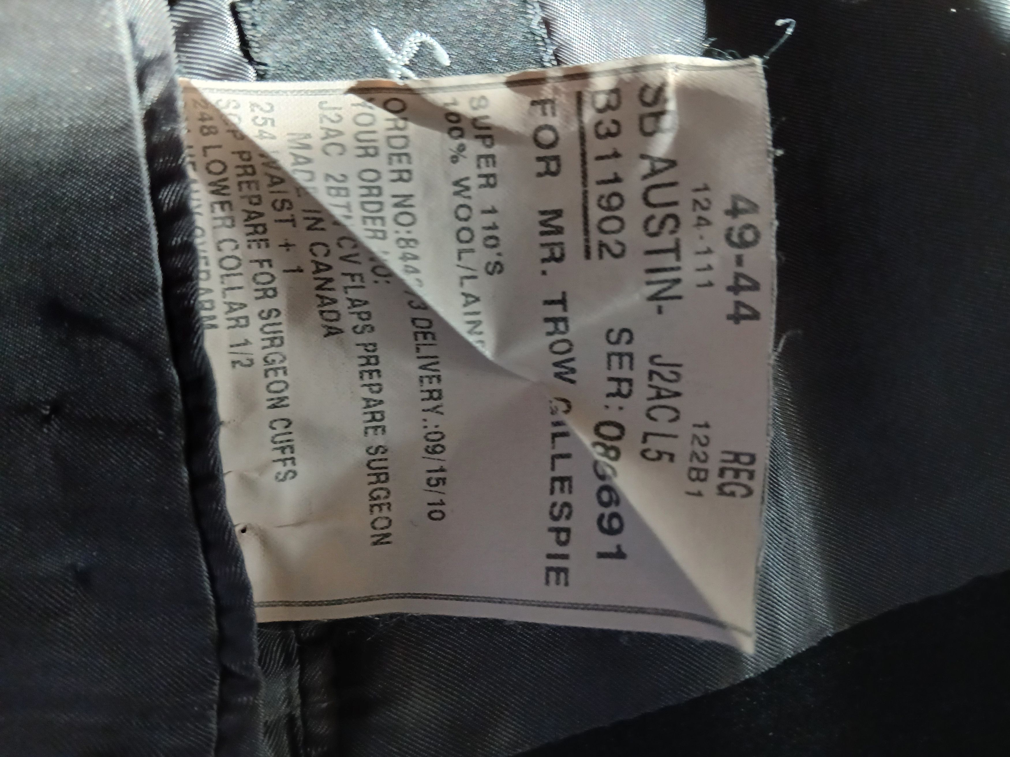 Samuelsohn Samuelsong Oak Hall made in canada blazer Size 48R - 3 Thumbnail