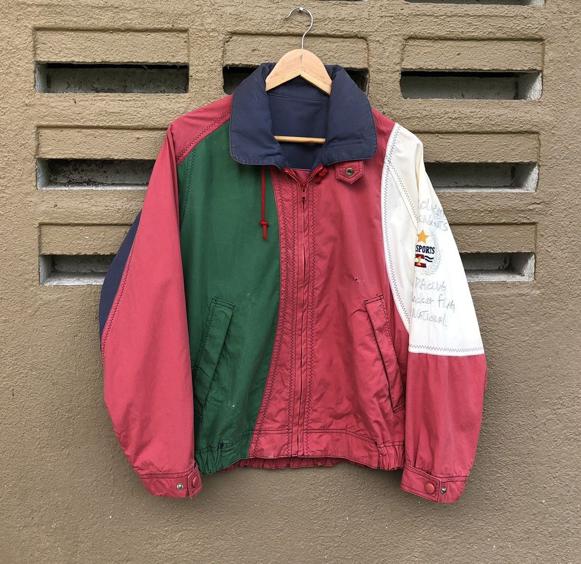Sports Specialties Vintage Pia Sports Racing Colour Block Jacket Size US M / EU 48-50 / 2 - 2 Thumbnail