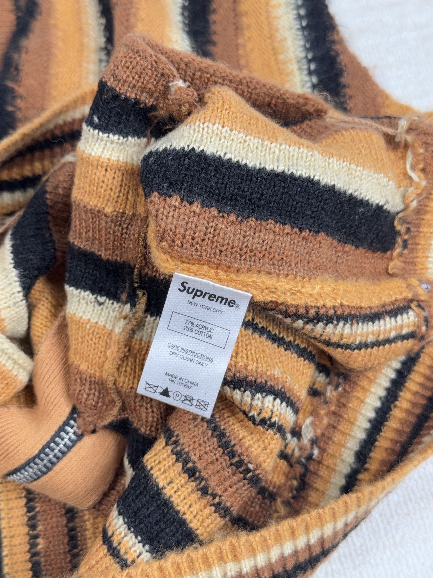 Supreme knit zip vest Size US S / EU 44-46 / 1 - 5 Thumbnail
