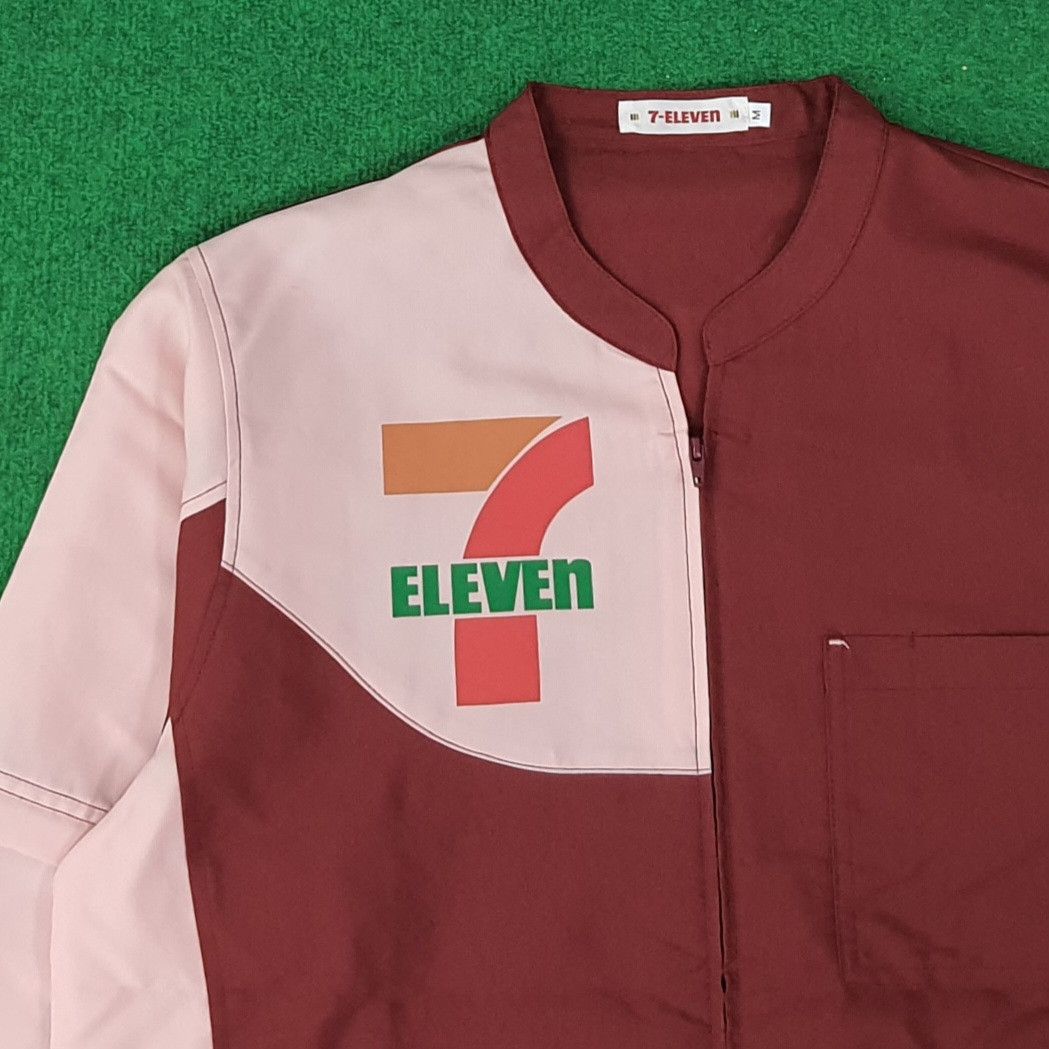 Japanese Brand Vintage 7 Eleven Japan Staff Uniform Jacket C249N25 Size US M / EU 48-50 / 2 - 2 Thumbnail