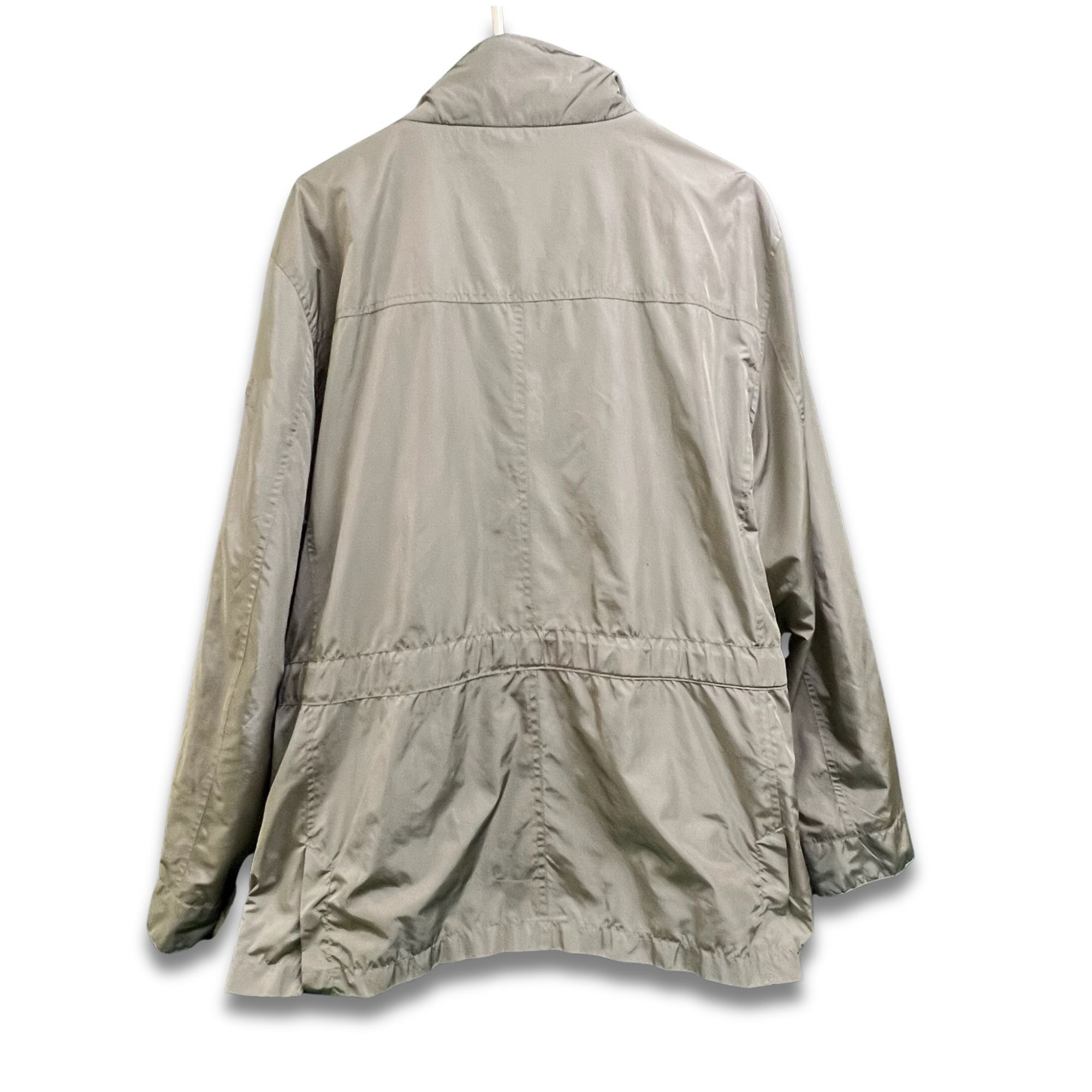 McGregor McGregor Beige Four-Pocket Nylon Jacket With Button Closures Size US L / EU 52-54 / 3 - 3 Thumbnail
