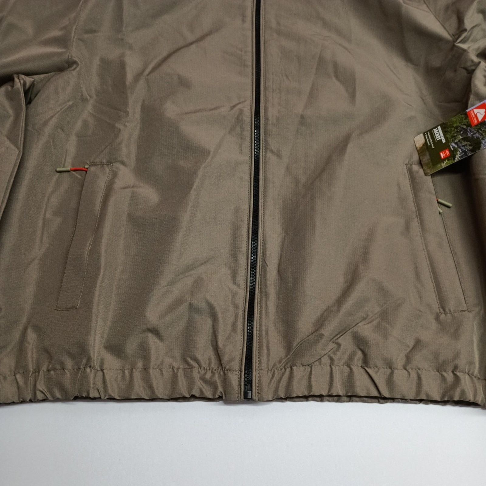 Other Ozark Trail Windbreaker Jacket Men's L Taupe Falls Pockets Size US L / EU 52-54 / 3 - 2 Thumbnail