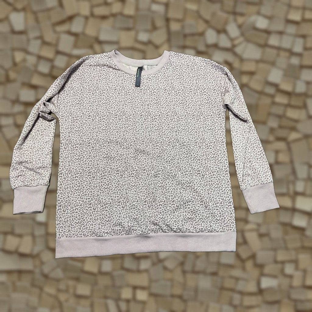 Vintage MONDETTA Shirt Women's M Pink Cheetah Print Long Sleeve Size M / US 6-8 / IT 42-44 - 1 Thumbnail
