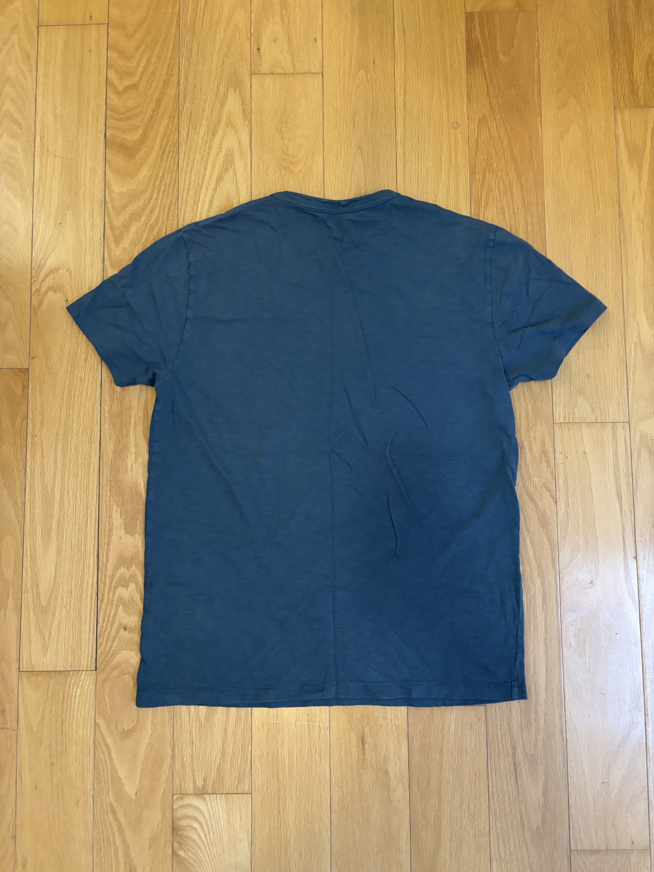 J.Crew J Crew Garment Dyed Slub Cotton T Shirt M Size US M / EU 48-50 / 2 - 2 Thumbnail
