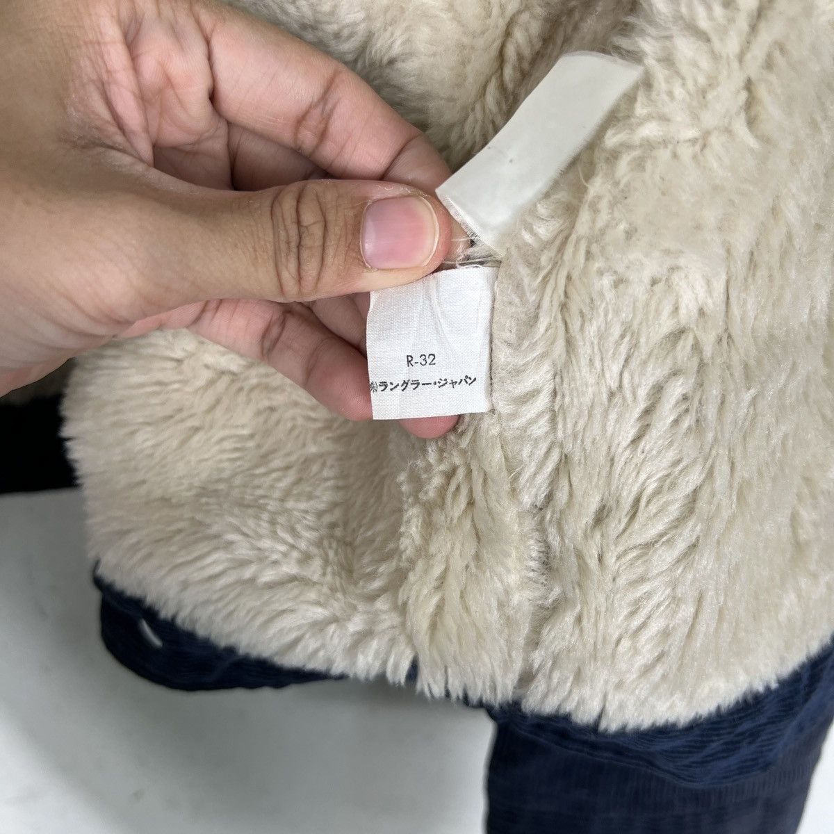 Vintage 🔥 VINTAGE WRANGLER CORDUROY SHEARLING TRUCKER JACKET Size US S / EU 44-46 / 1 - 18 Thumbnail