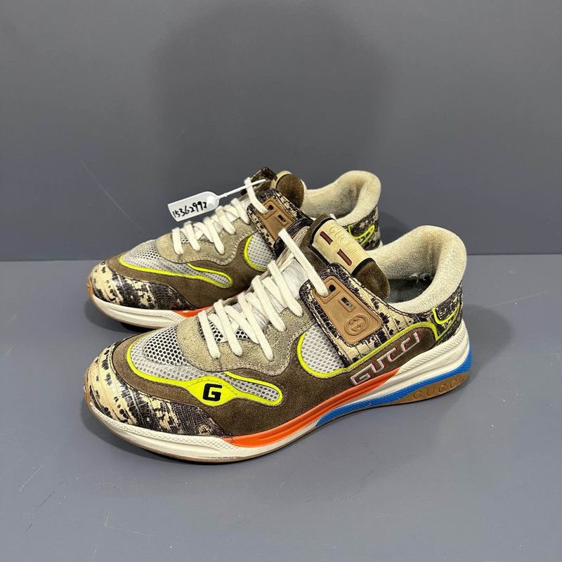 Gucci Gucci Ultrapace Sport Sneakers in Rock Gray Size US 9.5 / EU 42-43 - 1 Thumbnail