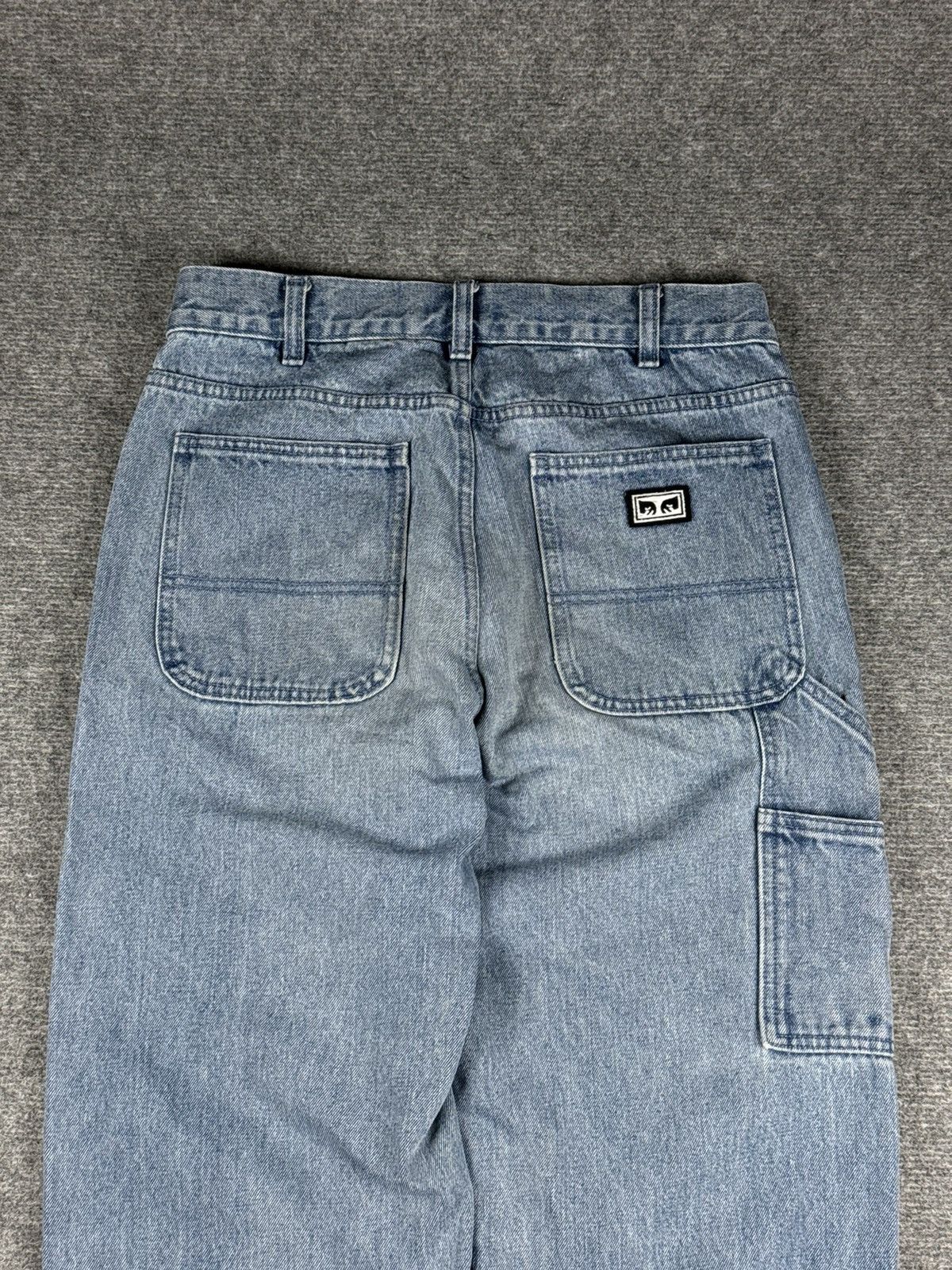 Obey Y2K obey carpenter loose baggy pants denim jeans Size US 28 / EU 44 - 3 Thumbnail