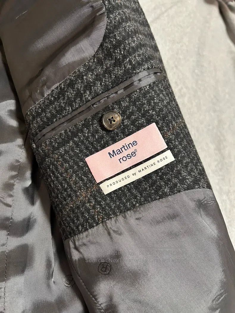 Martine Rose Martine Rose size s Dark Plaid Bottle Cap Badge Wool Blaze Size 36S - 6 Thumbnail