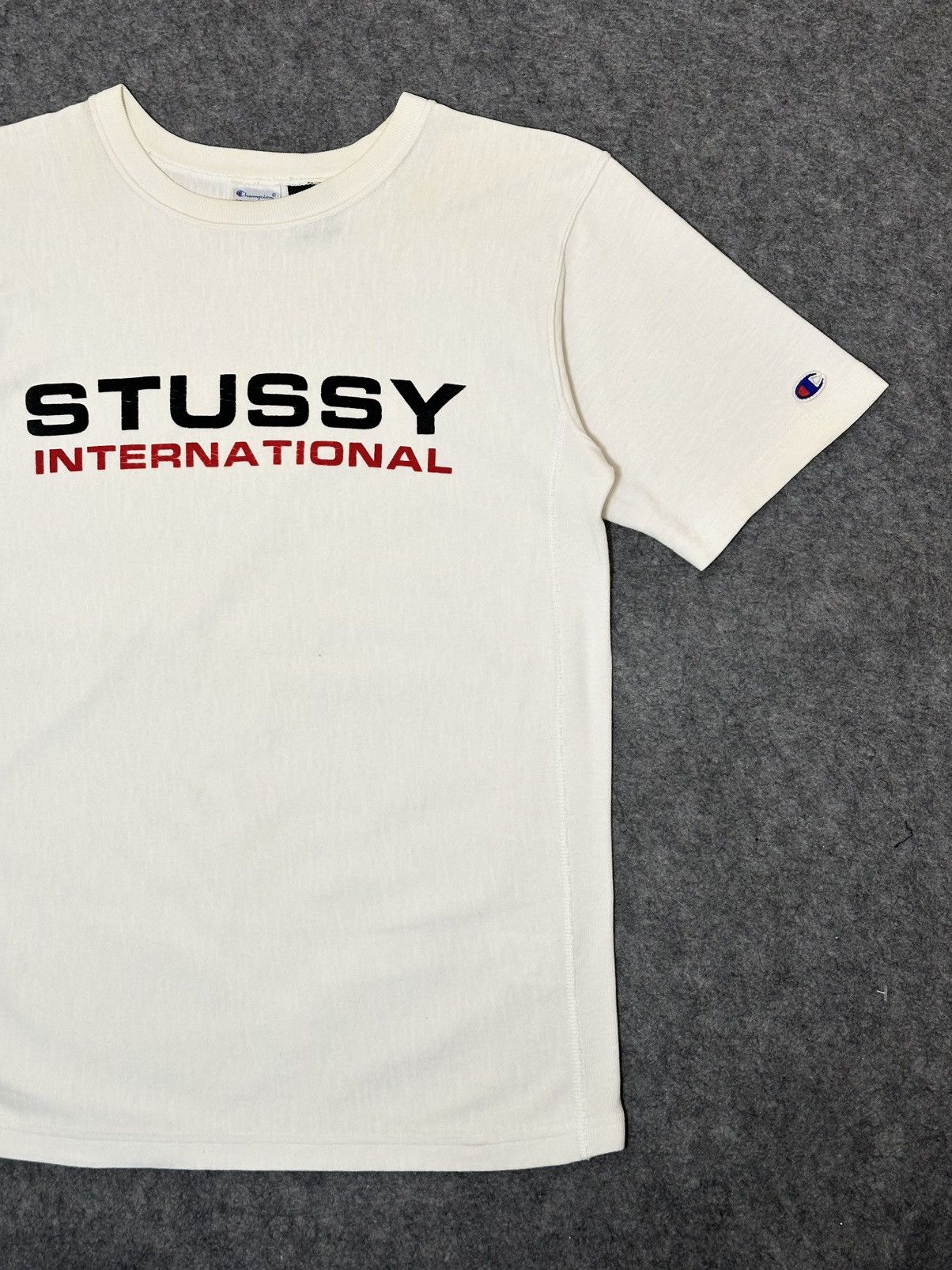 Stussy Stussy x Champion International t-shirt the iconic logo. Size US M / EU 48-50 / 2 - 4 Thumbnail