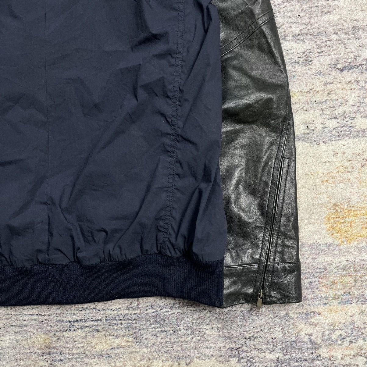 Wooyoungmi Wooyoungmi 2009 multi zipper jacket mix leather Size US M / EU 48-50 / 2 - 7 Thumbnail