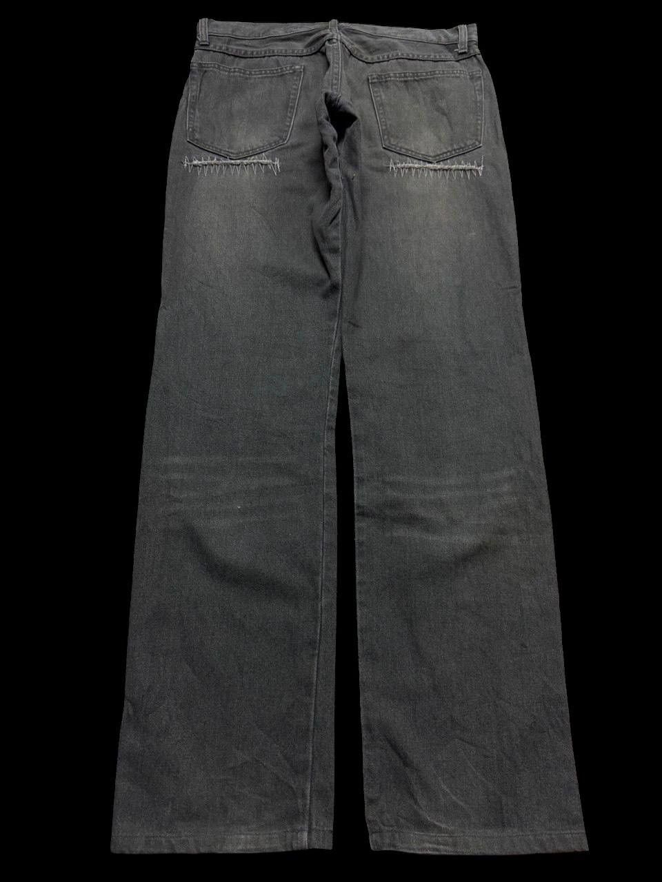 Designer SICK Men's Melrose Mudwash Grunge Distressed Ripped Jeans Size US 30 / EU 46 - 16 Thumbnail