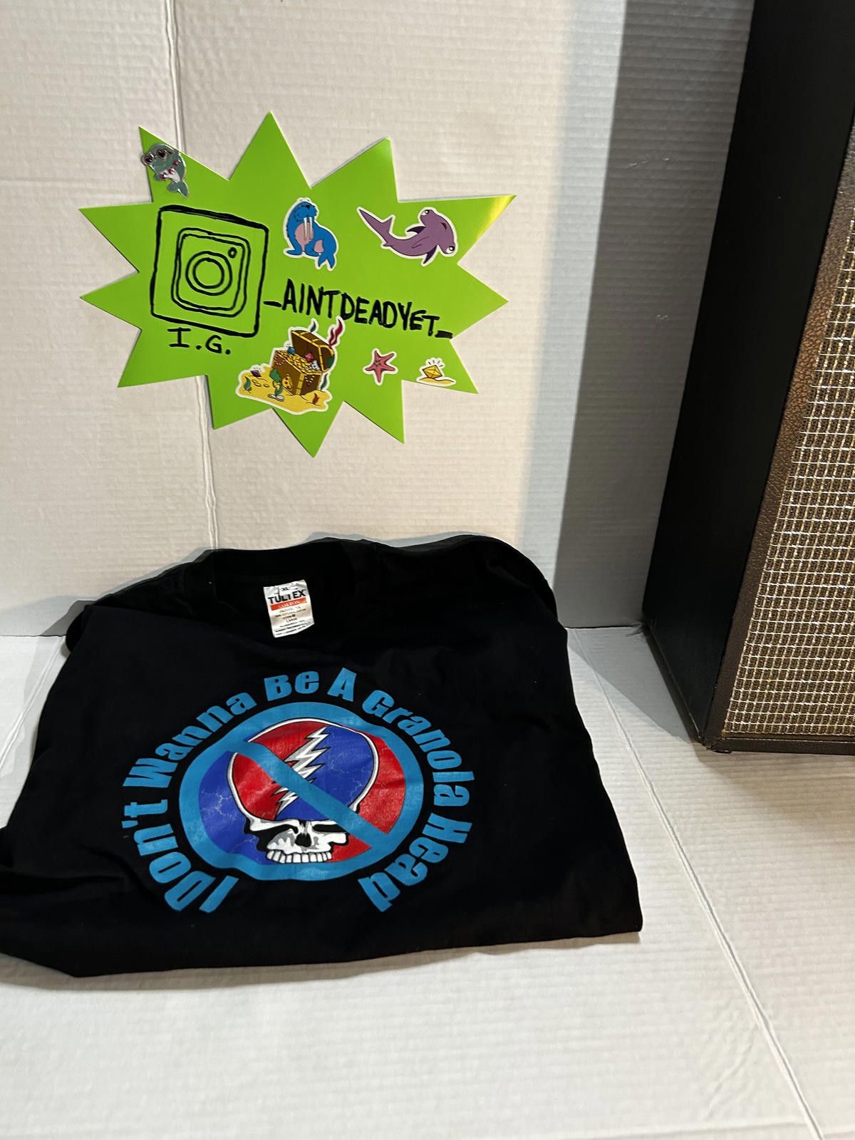 Tultex RARE - The Queers - Granola Head Grateful Dead TeeShirt 90s Size US XL / EU 56 / 4 - 4 Thumbnail
