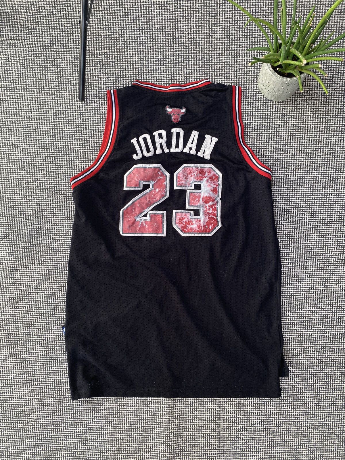 Nike × Vintage Rare vintage NBA Chicago bulls #23 Jordan nike Jersey y2k Size US L / EU 52-54 / 3 - 2 Thumbnail