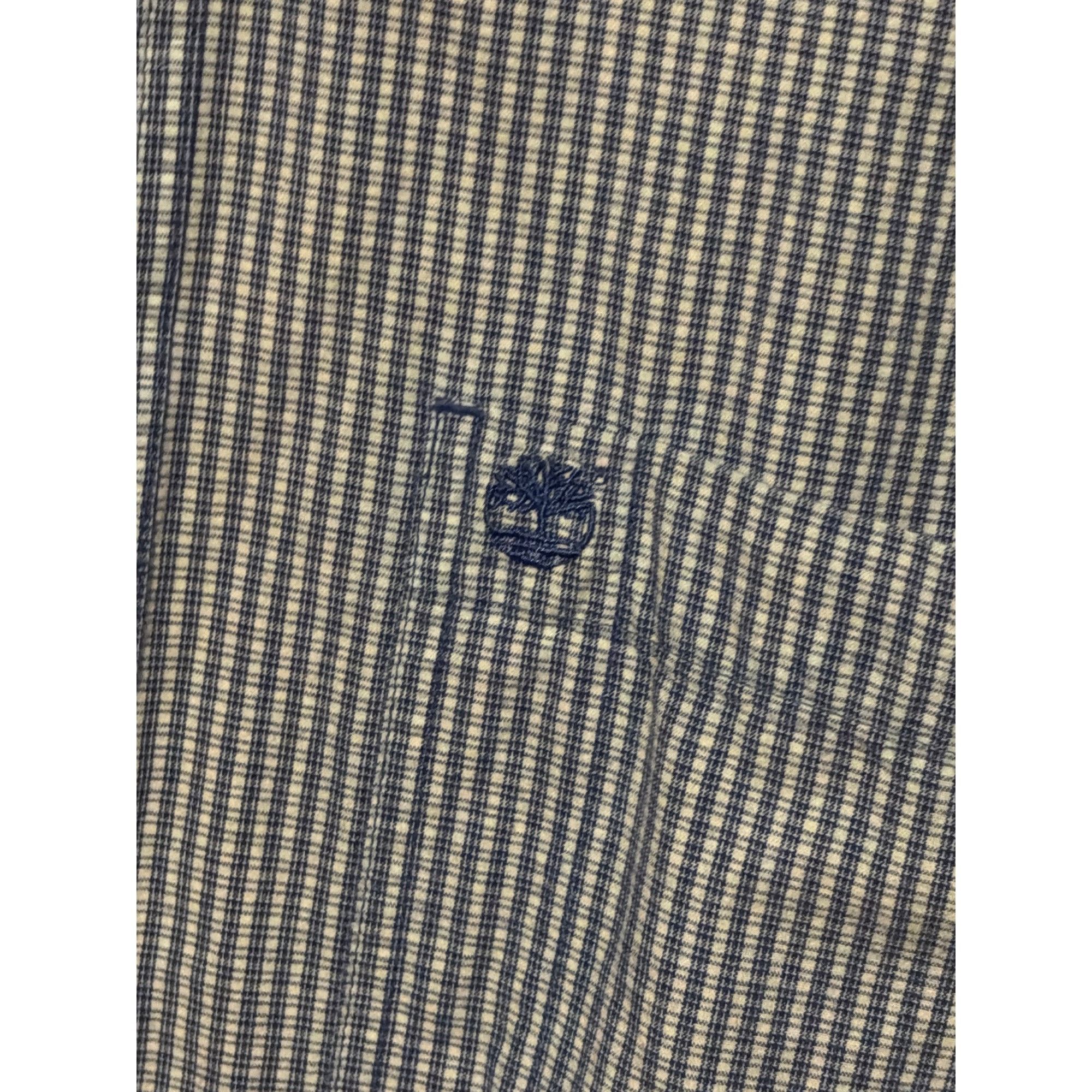 Timberland Timberland Blue White Plaid Button Down Shirt Long Sleeves C Size US L / EU 52-54 / 3 - 3 Thumbnail