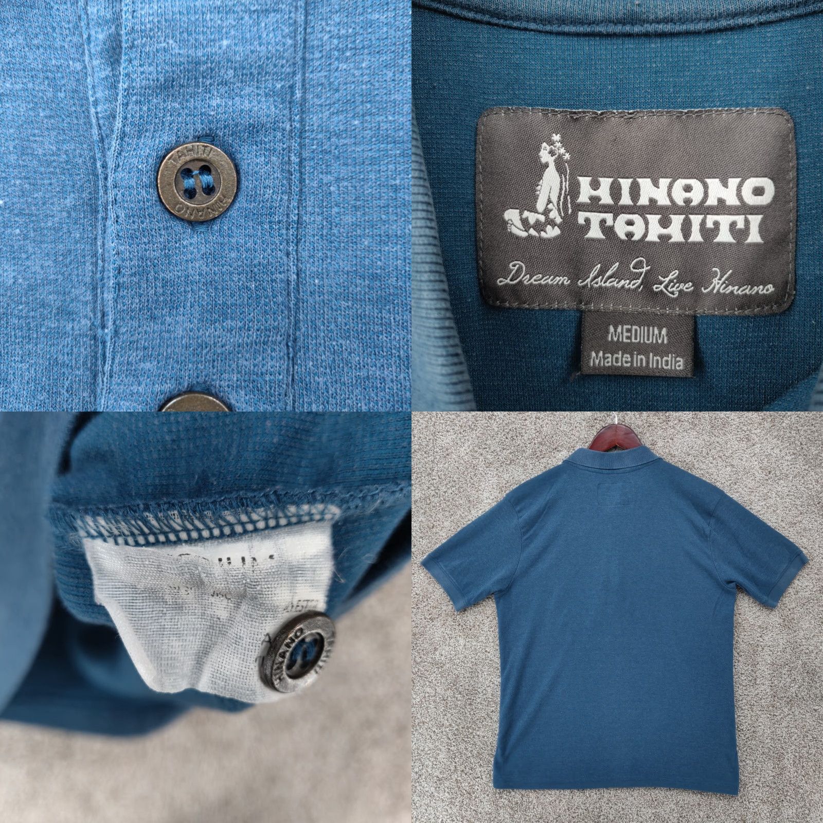 Vintage Hinano Polo Shirt Mens M Blue Short Sleeve Pocket Embroidered Logo Buy Hinano Shirt Polo Mens M Blue Short Sleeve Embroidered Pocket Size US M / EU 48-50 / 2 - 8 Thumbnail