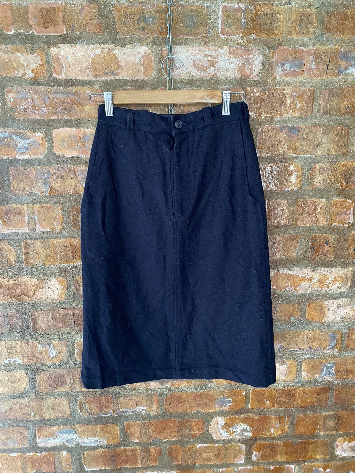 Y's × Yohji Yamamoto 1980s Y’s Wool skirts Size 26" / US 2 / IT 38 - 2 Thumbnail