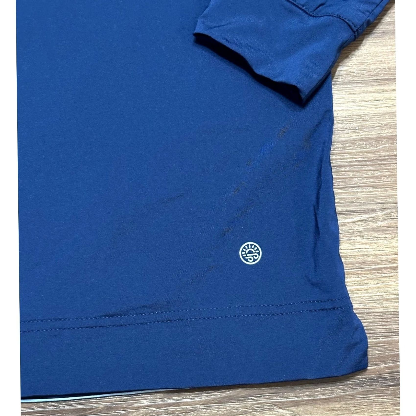 Footjoy FootJoy TempoSeries Quarter Zip Performance Golf Pullover Shirt Navy Men's Sz S Size US S / EU 44-46 / 1 - 2 Thumbnail