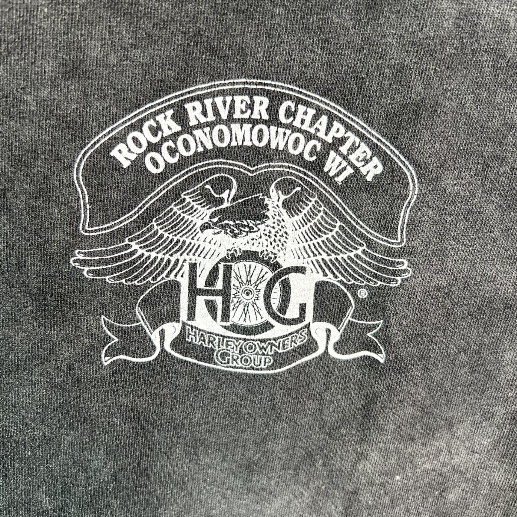 Harley Davidson Harley Davidson Mens Gray Shirt XL Rock River Chapter Oconomowoc Wisc Size US XL / EU 56 / 4 - 5 Thumbnail