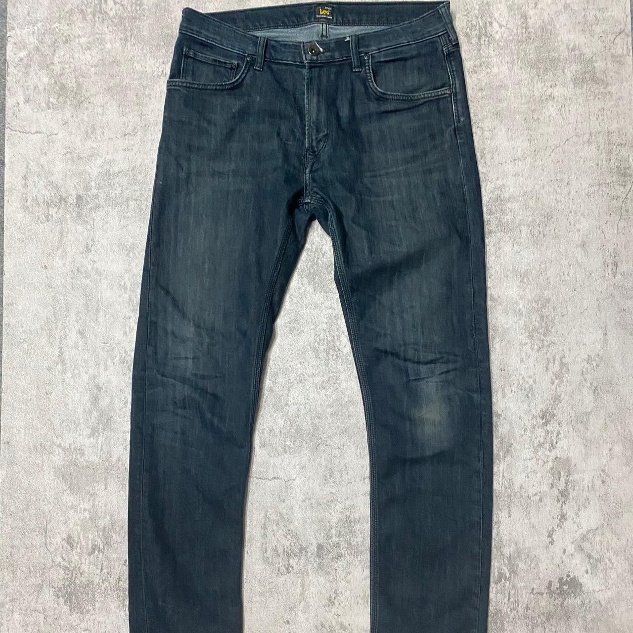 Levi's Levi's navy blue straight leg jeans Size US 33 - 2 Thumbnail