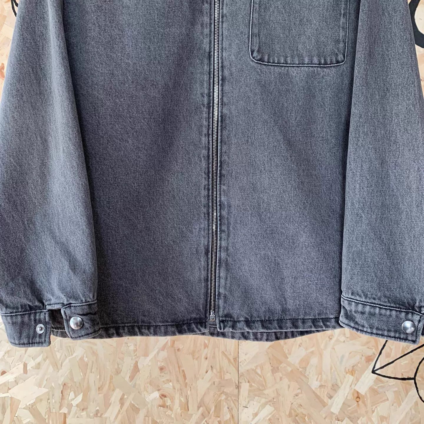 Prada Prada Niseko Exclusive New Washed Denim Jacket M Zipper Size M / US 6-8 / IT 42-44 - 4 Thumbnail