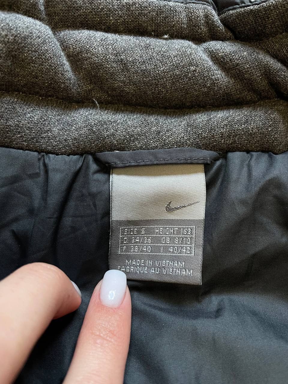 Nike Vintage Down Puffer Jacket Nike Swoosh Y2K Drill Size S / US 4 / IT 40 - 11 Thumbnail