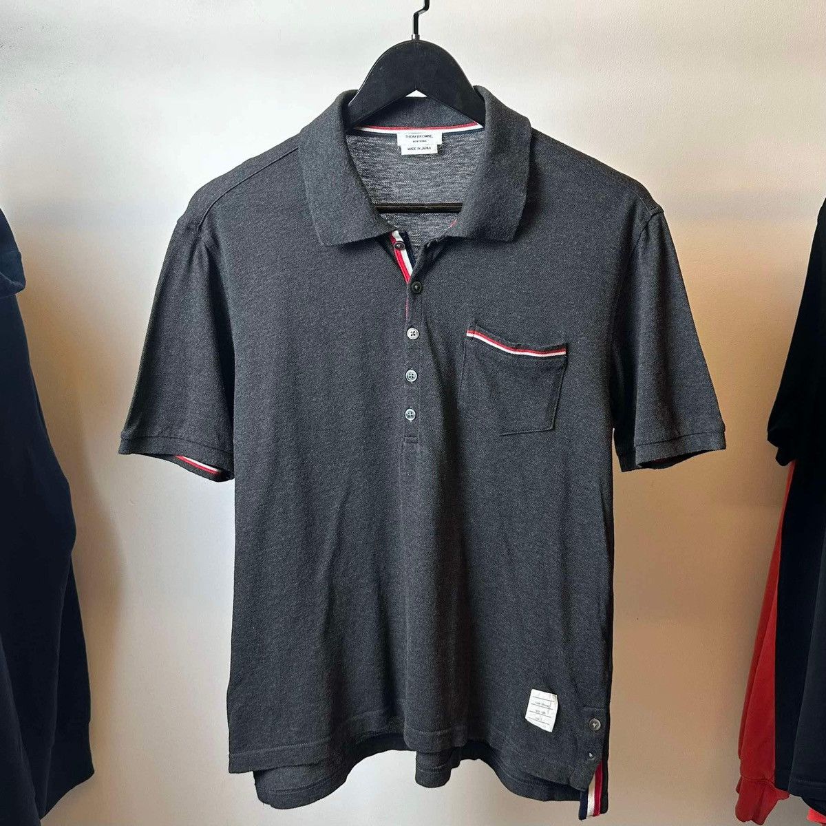 Thom Browne THOM BROWNE POLO SHIRT Size US M / EU 48-50 / 2 - 1 Thumbnail