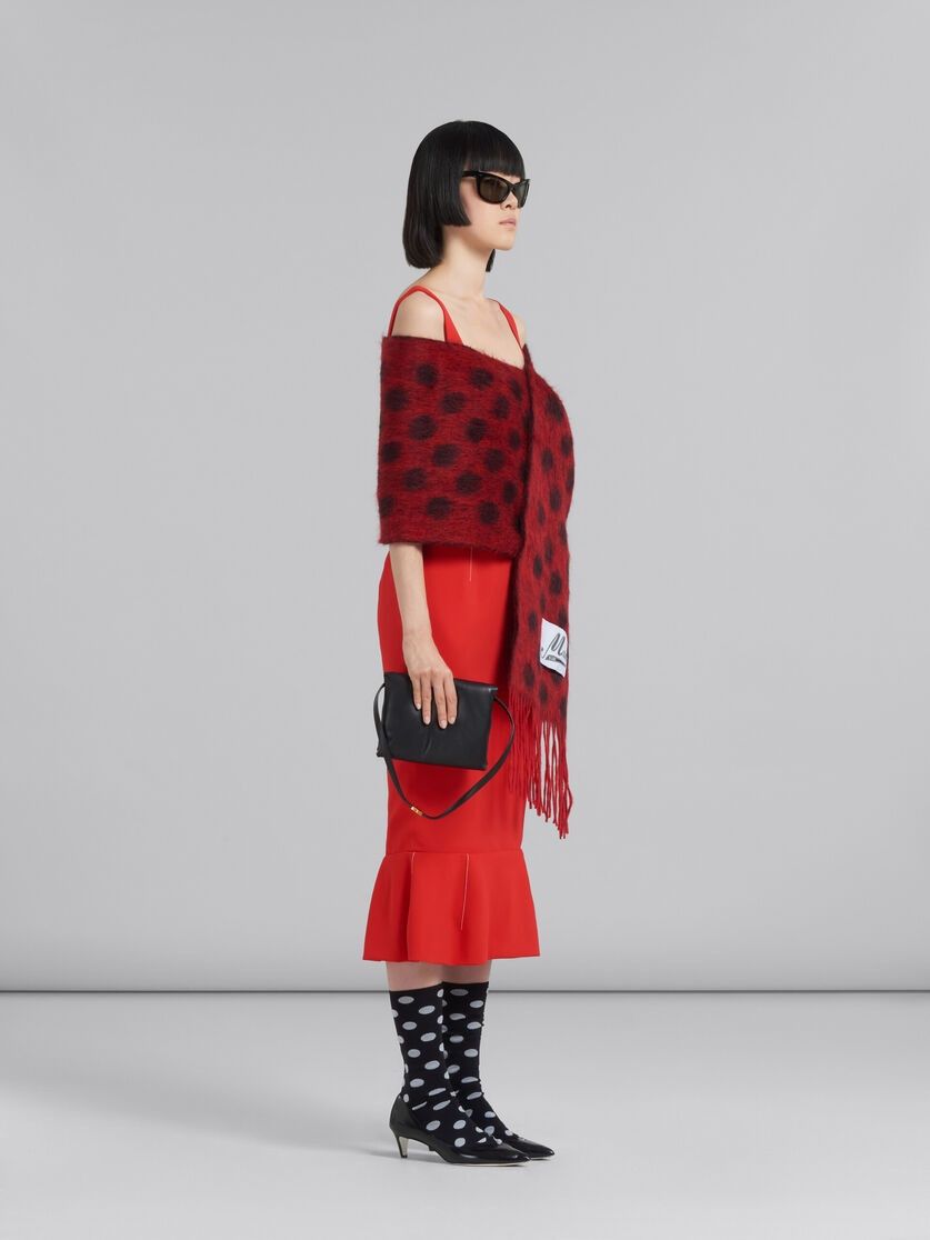 Marni o1w1db10824 Sheath Dress in Red Size XS / US 0-2 / IT 36-38 - 3 Thumbnail