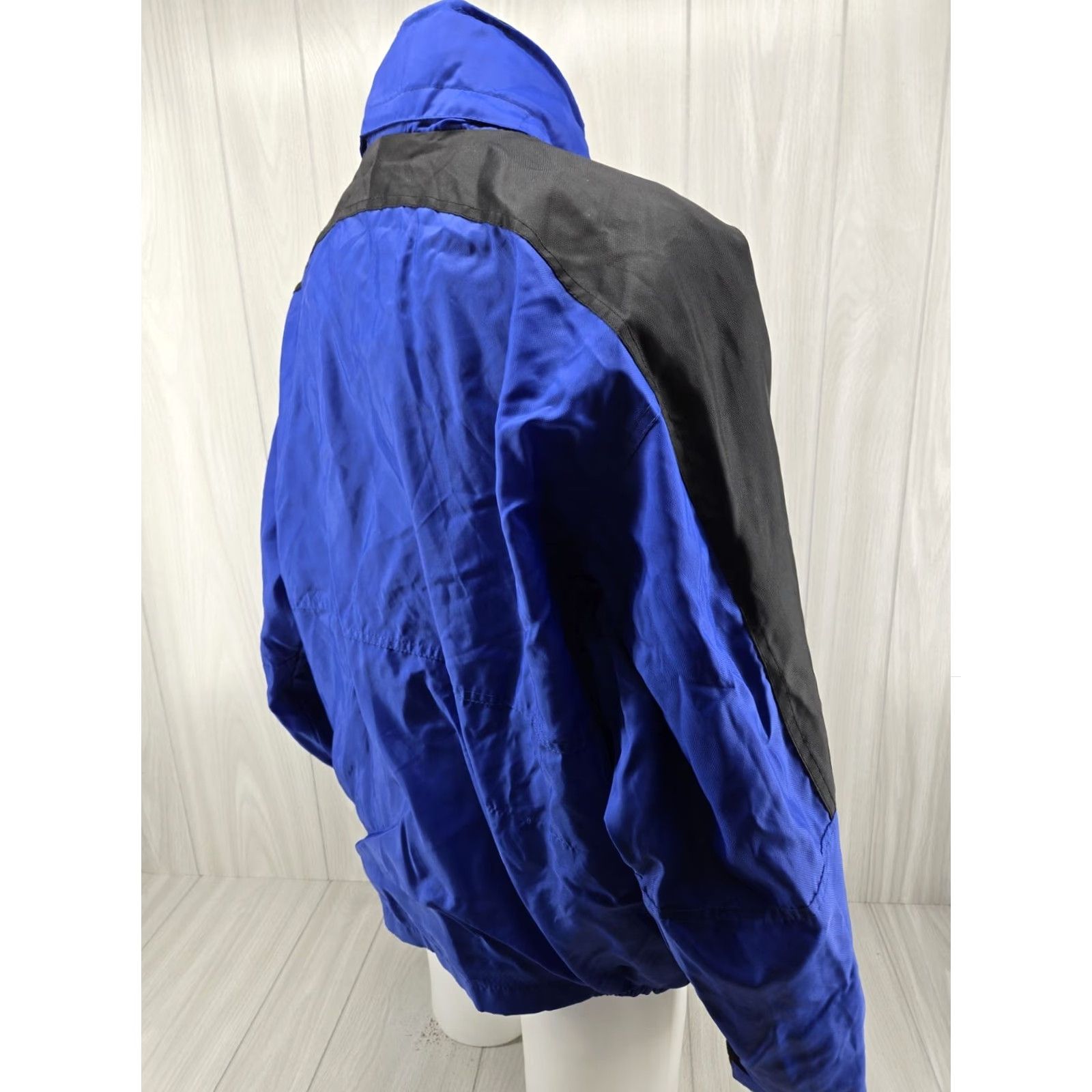 Marlboro VINTAGE Marlboro Unlimited Jacket Nylon Hooded Full Zip Men’s XL 90s Windbreaker Blue Size US XL / EU 56 / 4 - 6 Thumbnail